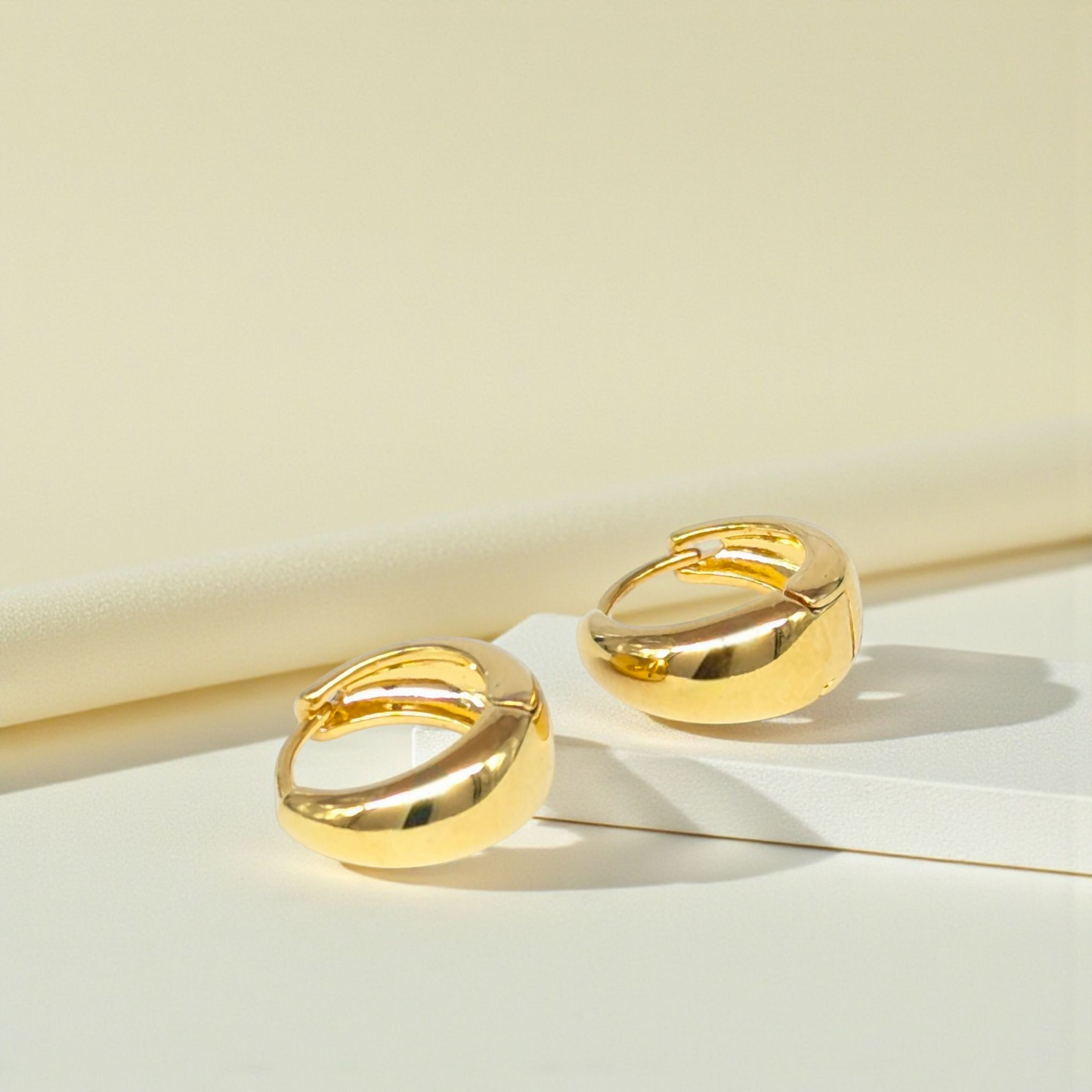 Men’s Bell shaped Hoop Earrings