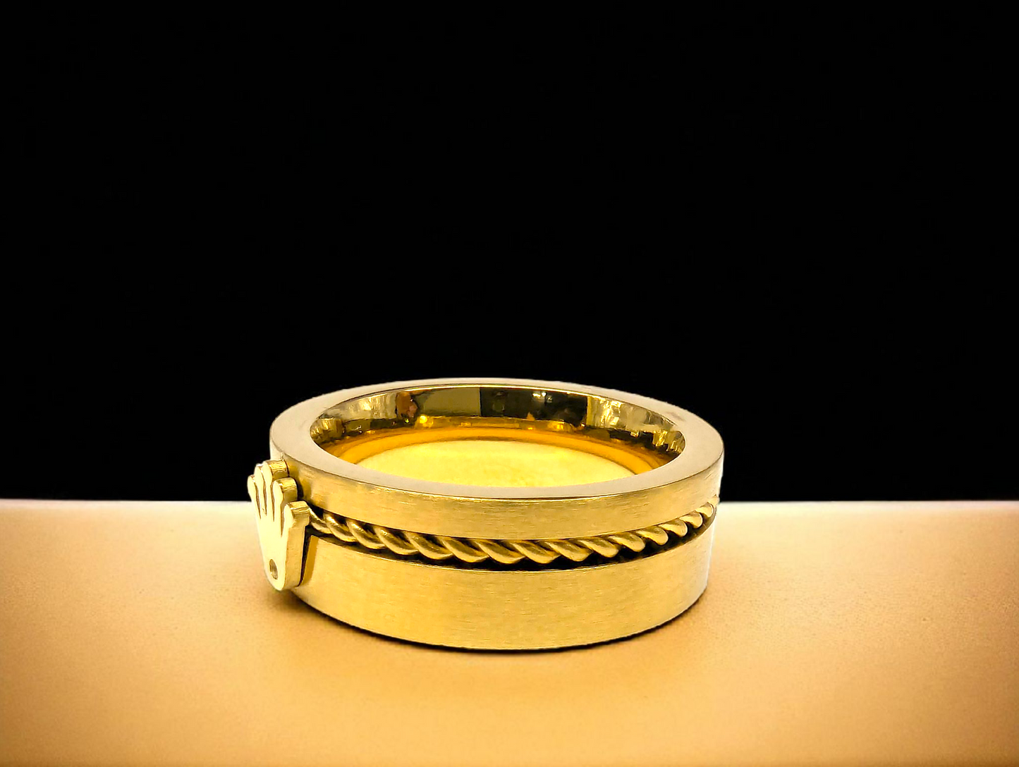 Royal Crown Gold Band Ring