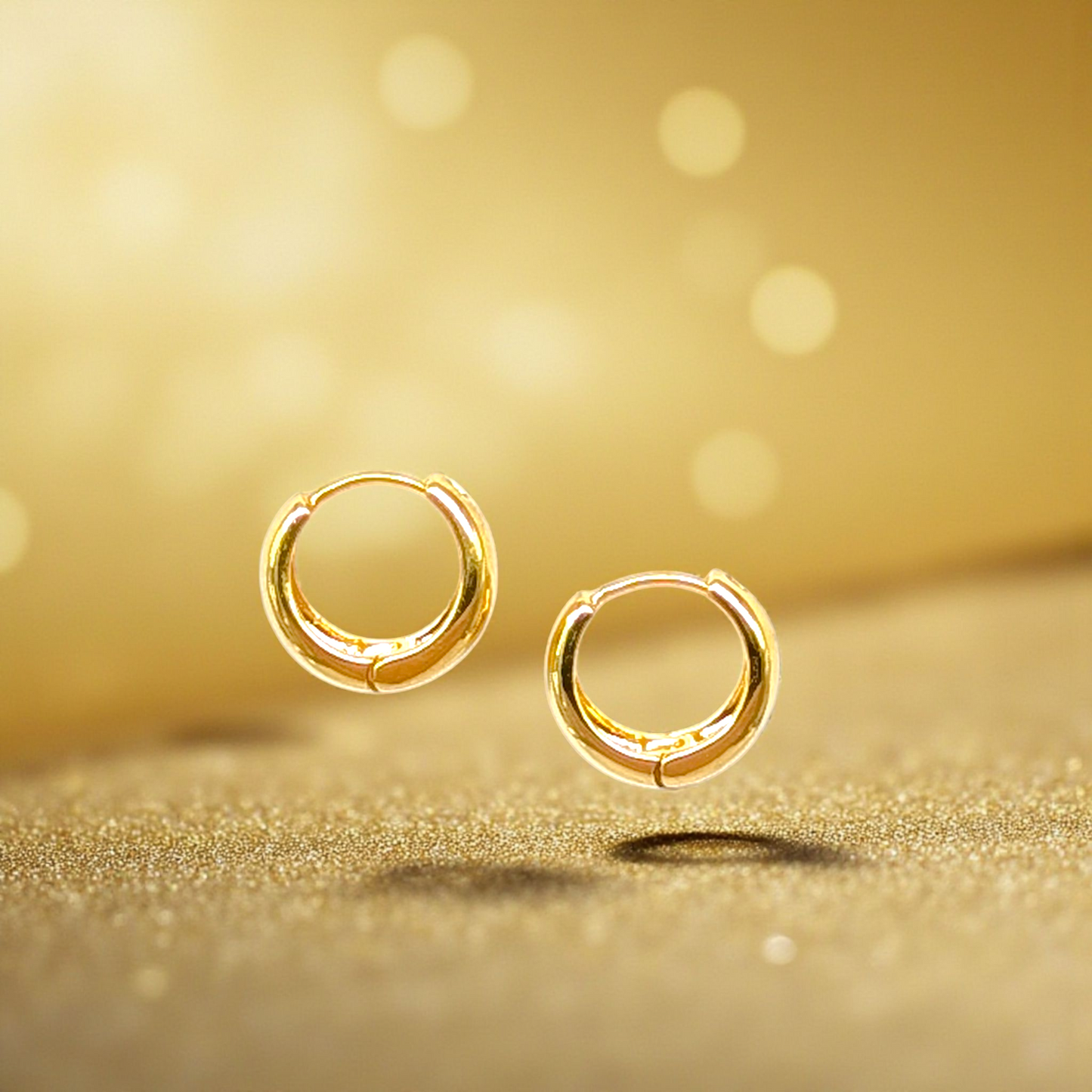 Men’s Bell shaped Hoop Earrings