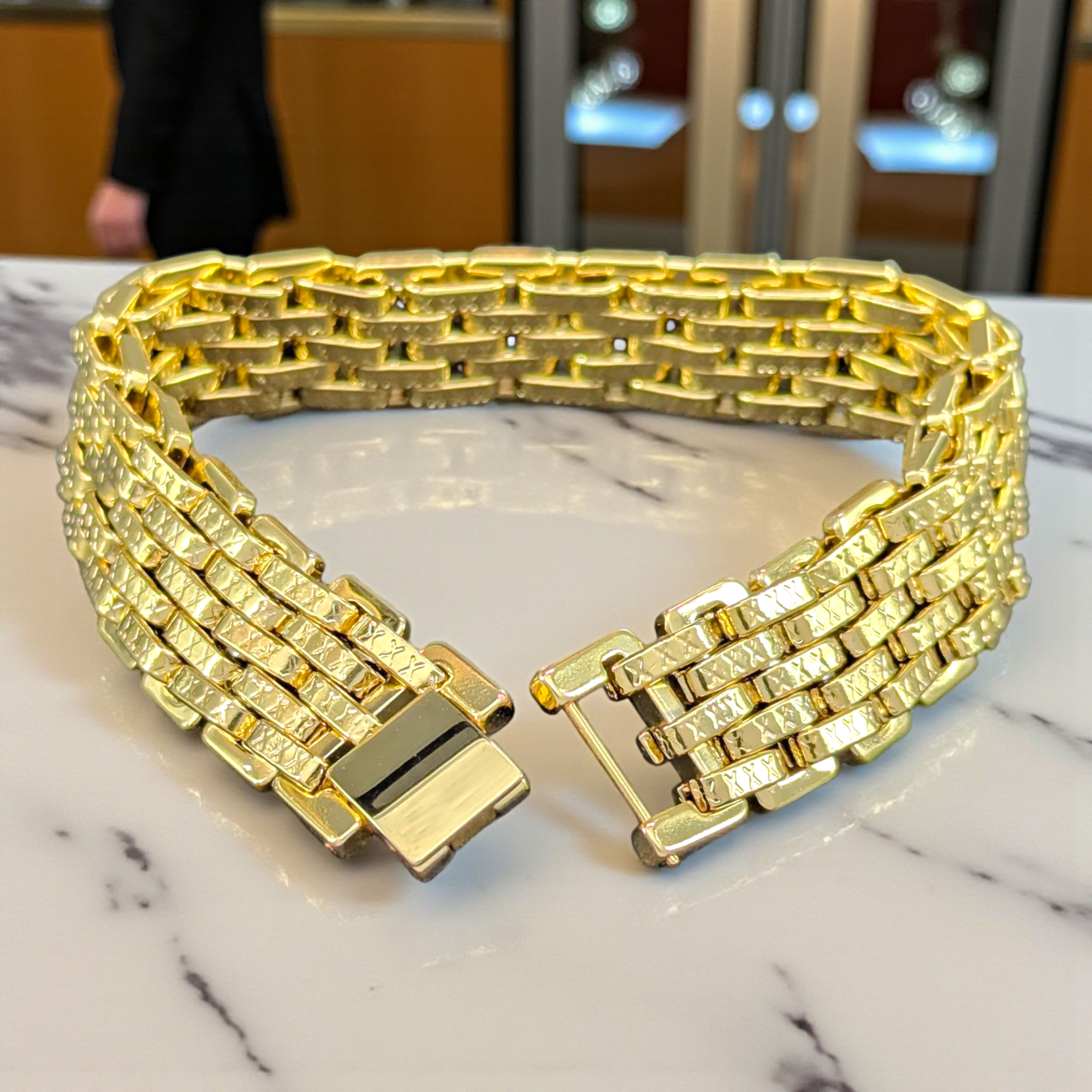 Titan Link Gold Bracelet