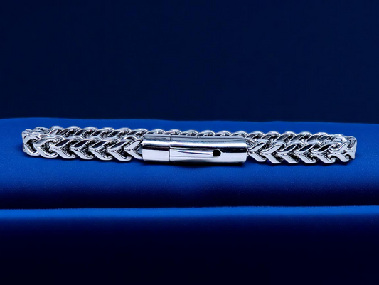 Silver Arrow Bracelet- stainless steel-22cm