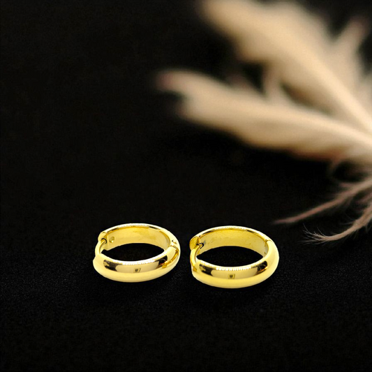 Men’s Gold Hoop Earrings